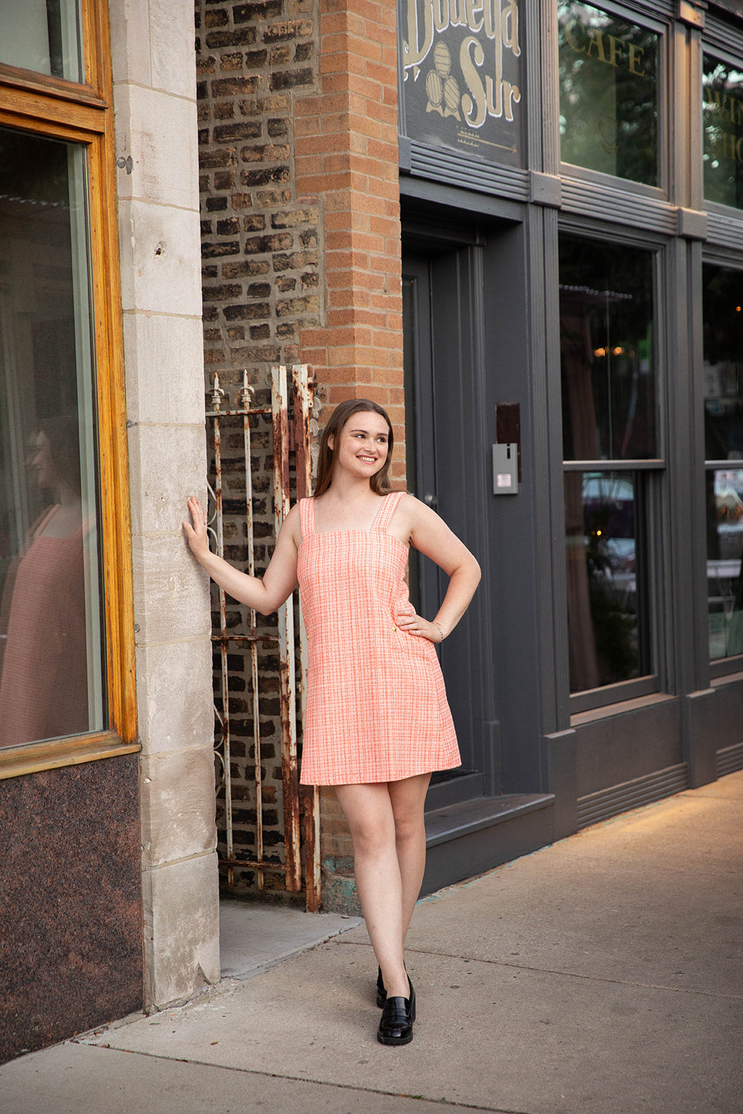 taylor pink and orange dress The Orange & Pink Surprise Song Dress : r/TSKarma