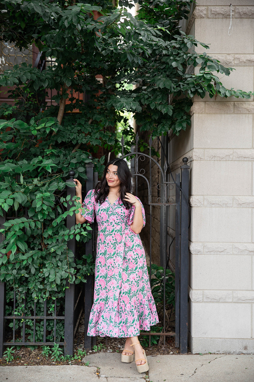Pink City Prints Jemima Dress