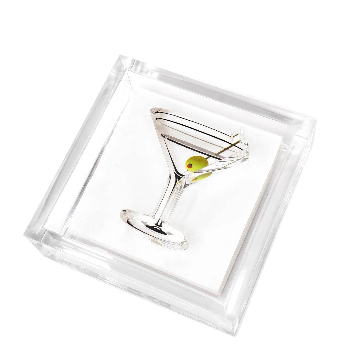 Tara Wilson Designs Cocktail Napkin Holder - Martini
