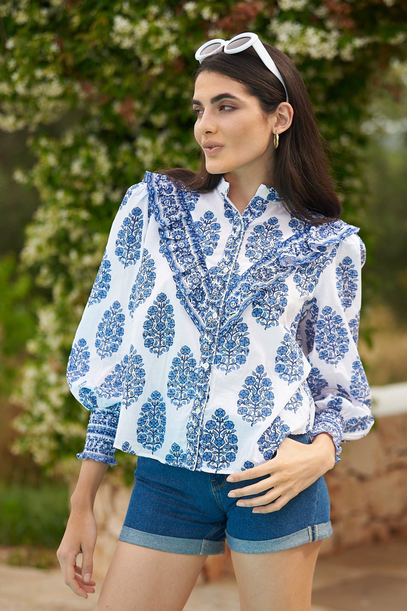 Neve and Noor Tally Shirt - Indi Lapis