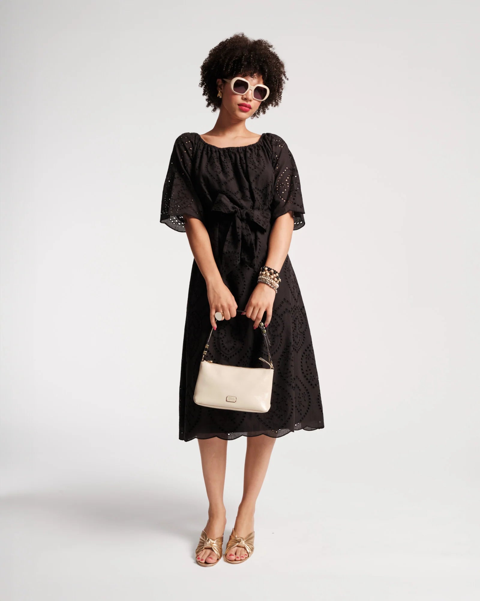 knee length dresses for ladies Frances Valentine Coco Midi Dress