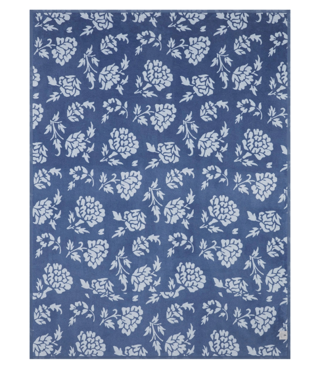 ChappyWrap Bouquet Block Print Blanket - Original Size