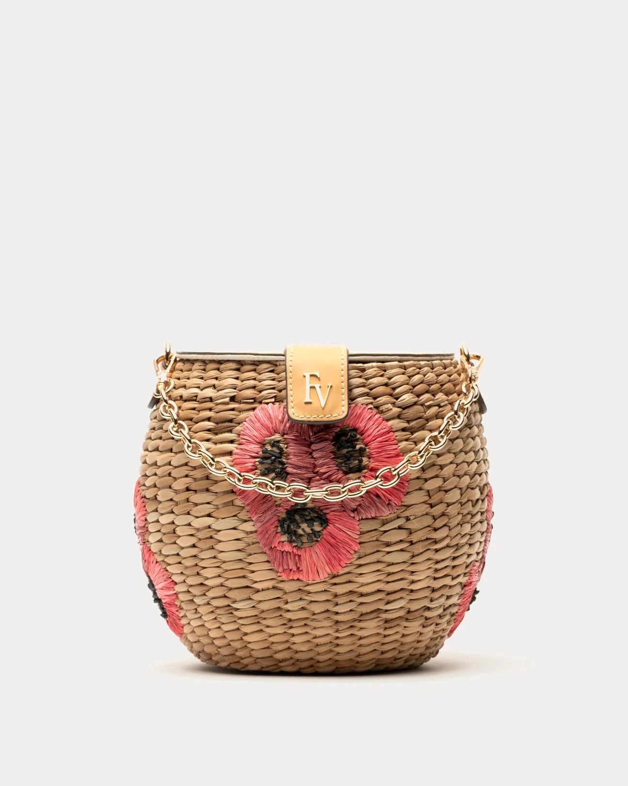 Frances Valentine Honeypot Basket Poppy
