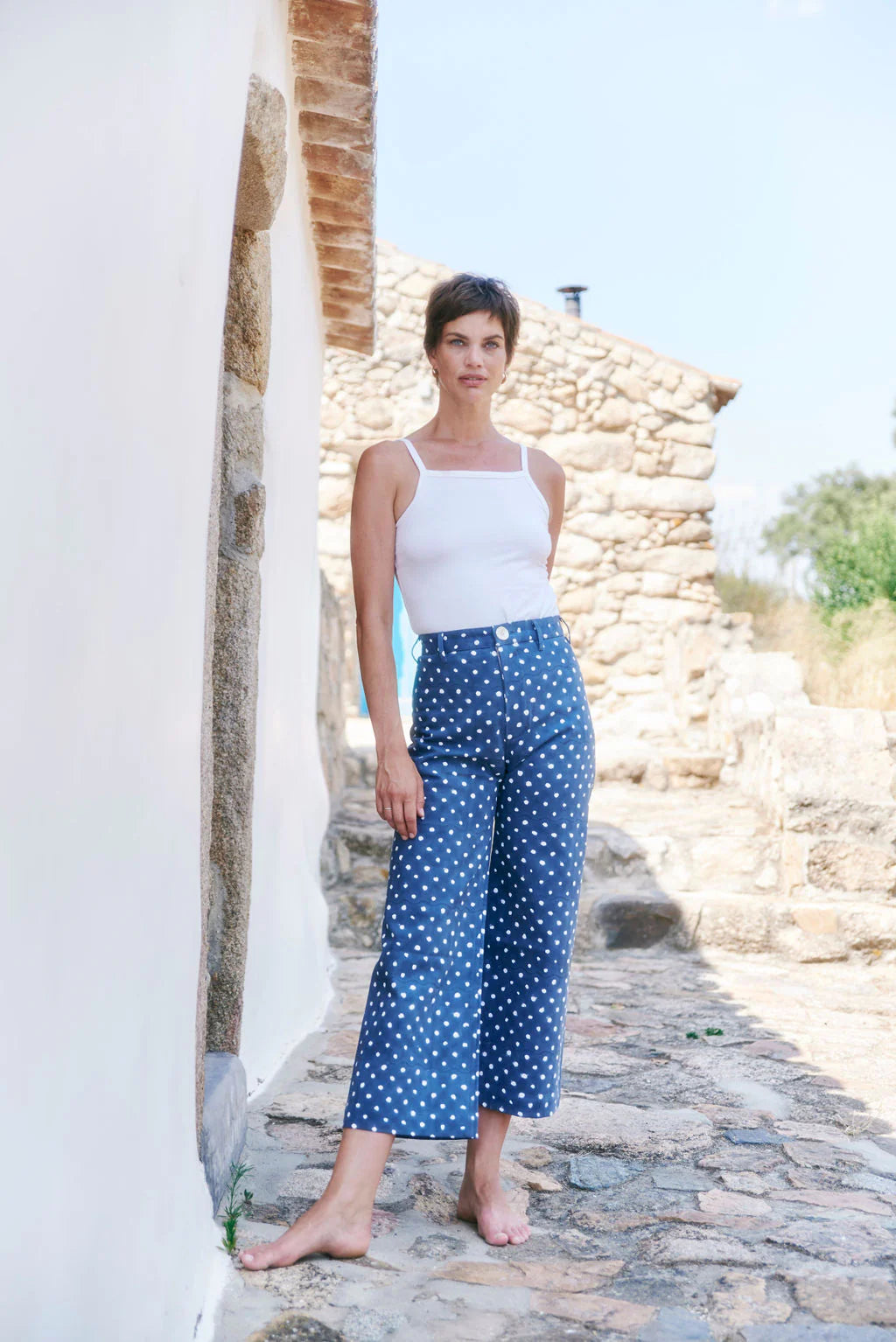 SZ Blockprints Disco Pants - Polka Dots – Batik Chicago