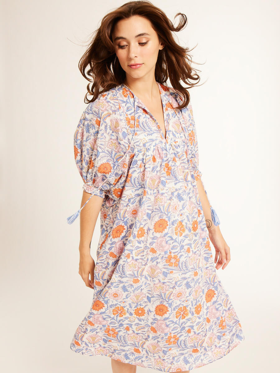 Mille Saffron Dress - Newport Floral