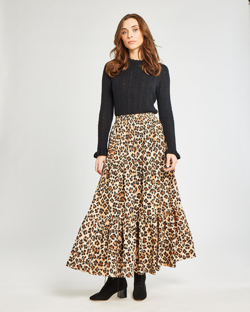 Mille Paola Skirt - Cheetah