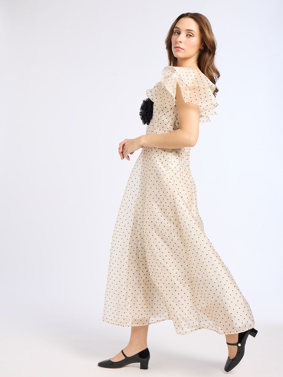 Mille Lucie Dress - Organza Dot