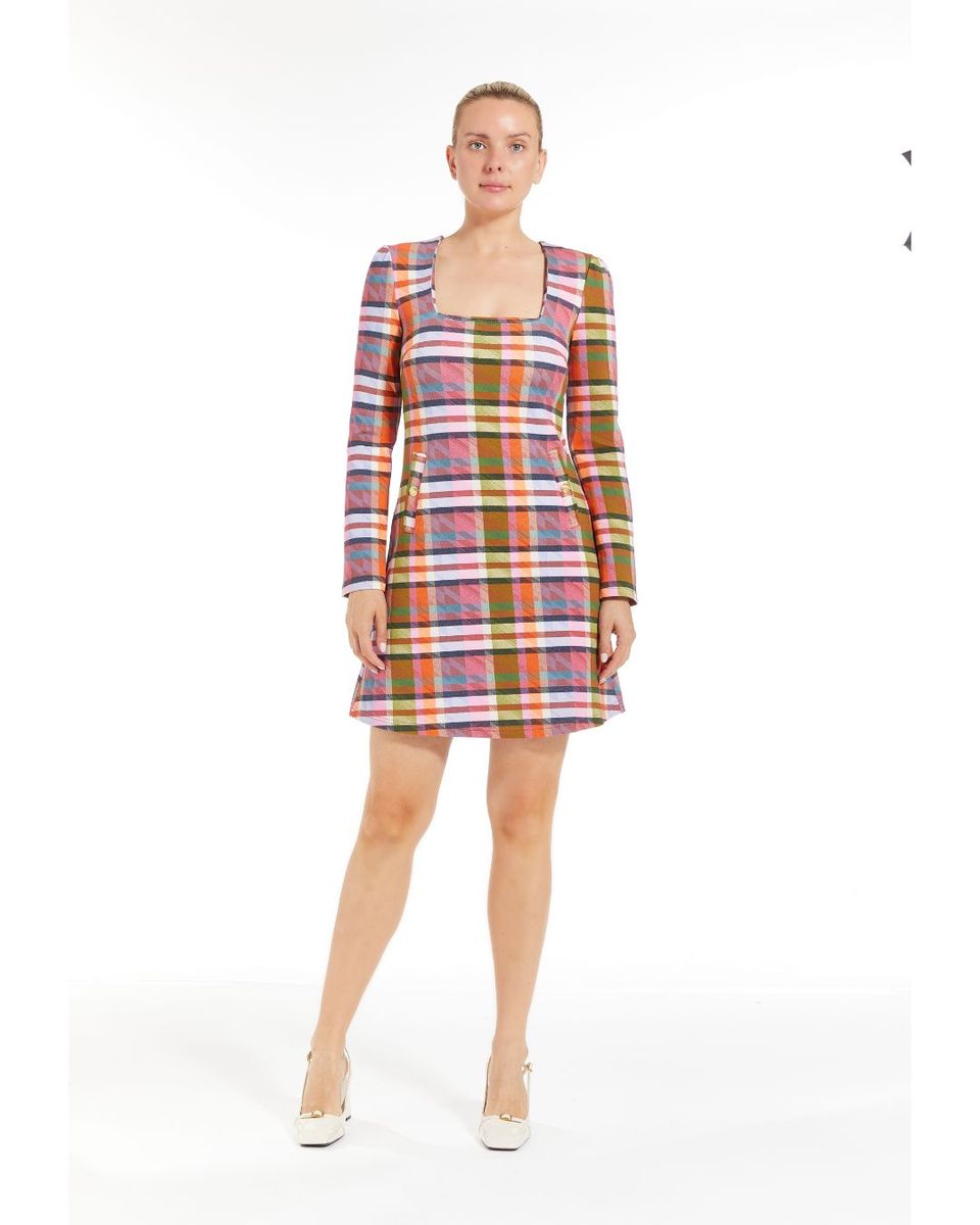 Taylor Tillman Camille Dress - Plaid