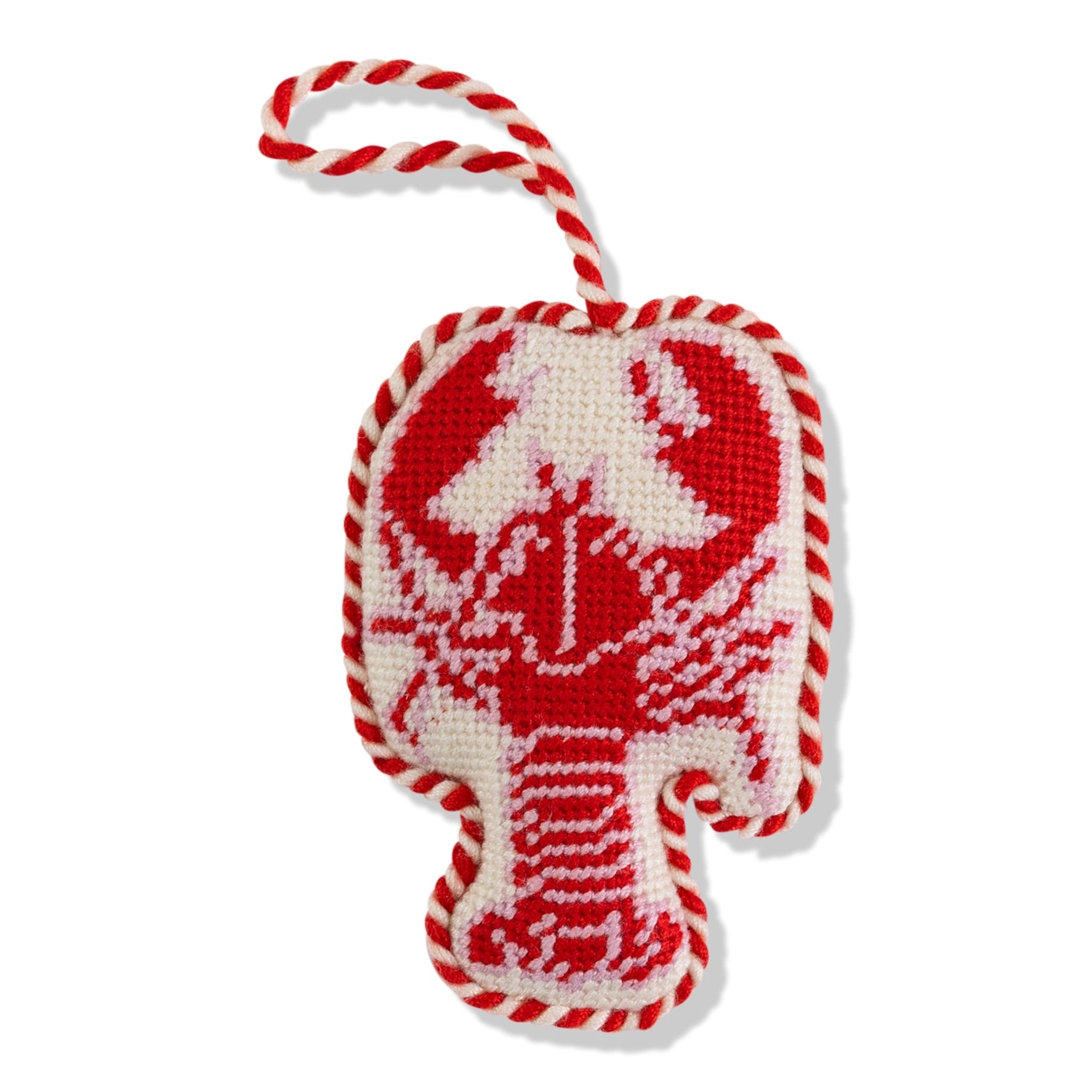 Furbish Studio Needlepoint Ornament - Lobster