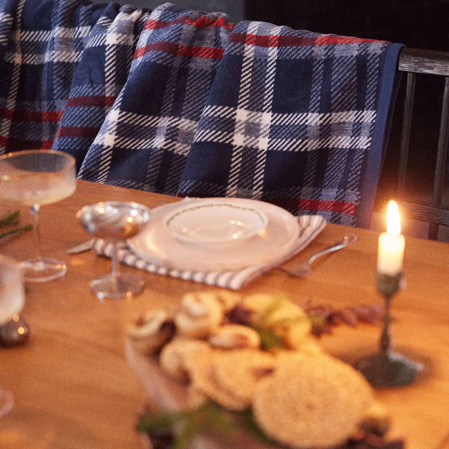 ChappyWrap Quinn Plaid Blanket - Original Size