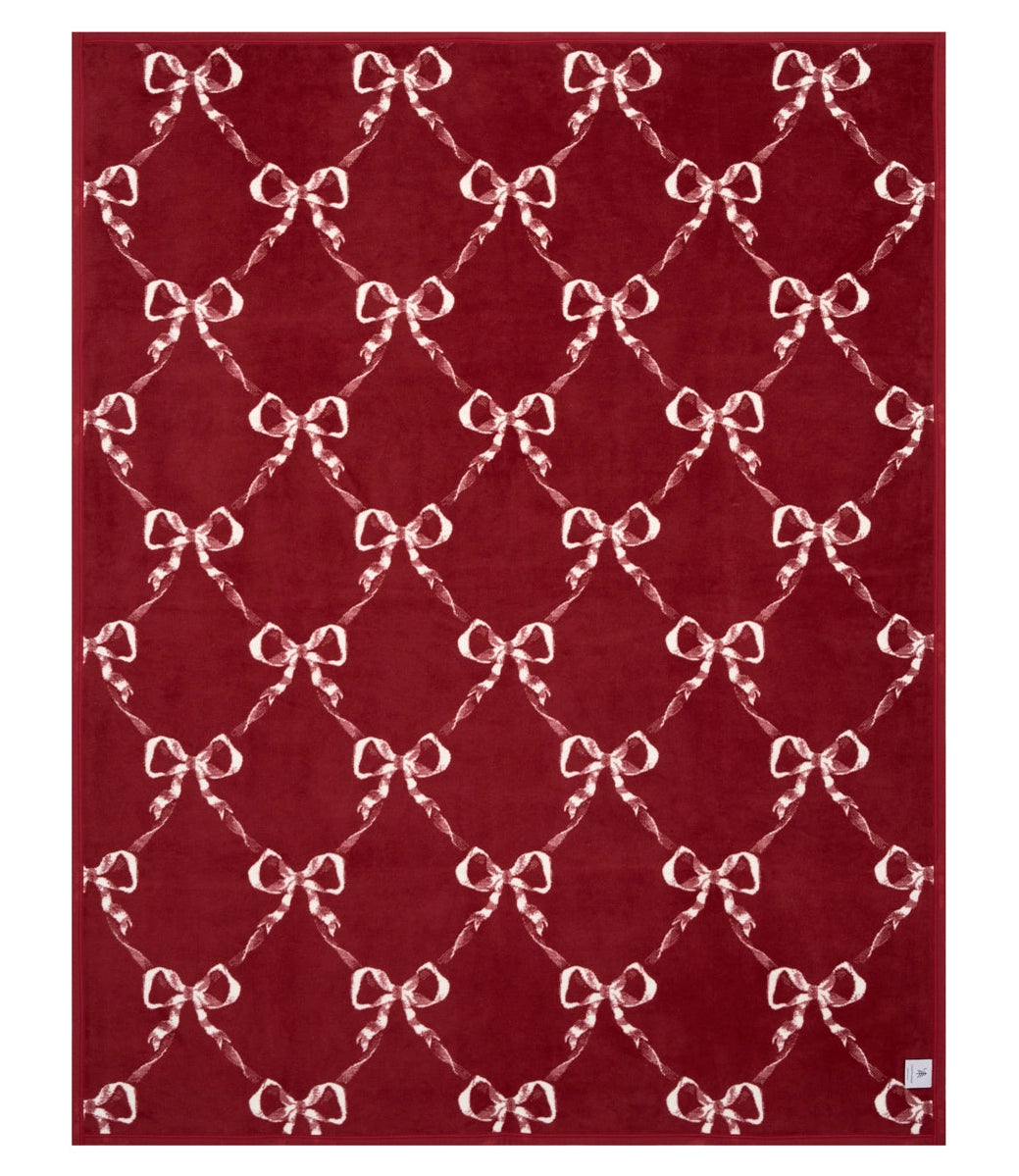 ChappyWrap December Bows Blanket - Original Size