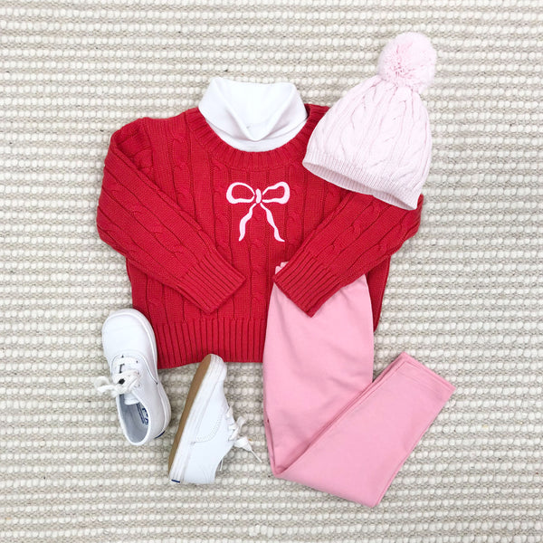 The Beaufort Bonnet Company Crawford Crewneck - Richmond Red