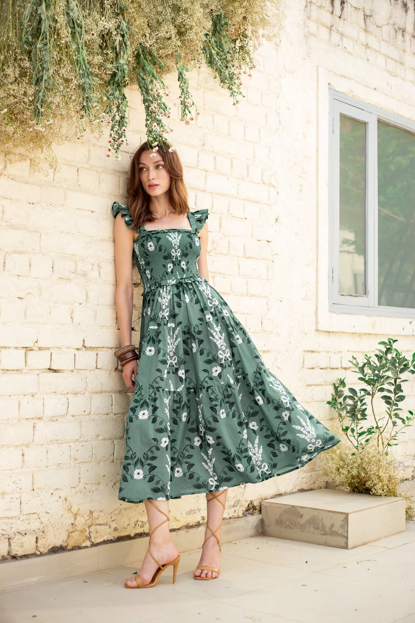Beyond By Vera Mia Dress - Lavender Moss Batik Chicago Beyond By Vera Mia Dress - Lavender Moss Batik Chicago