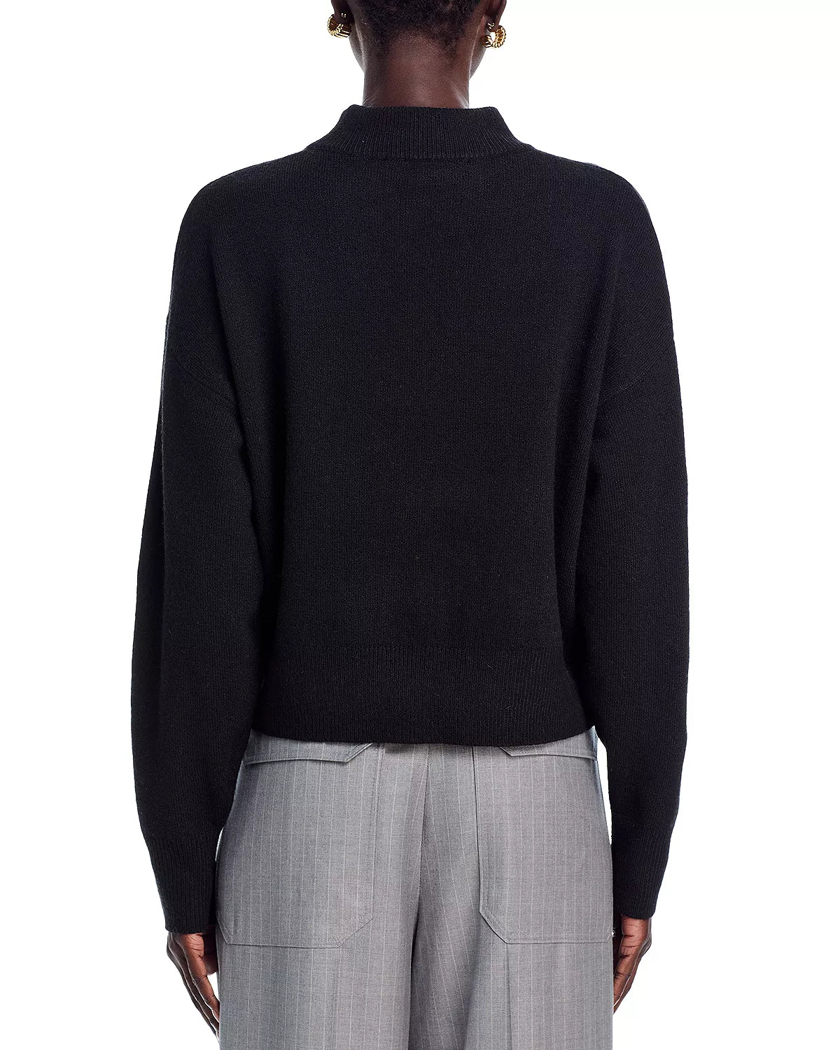 French Connection Vhari Crew Neck Jumper - Black