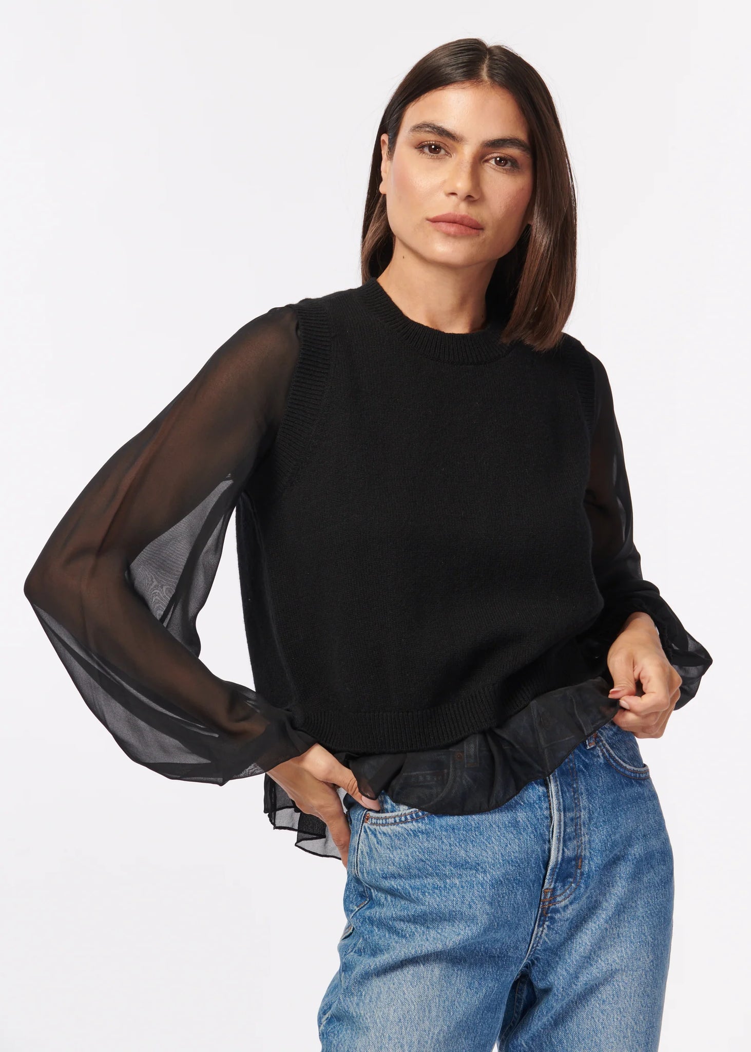 Cami NYC Meli Sweater - Black