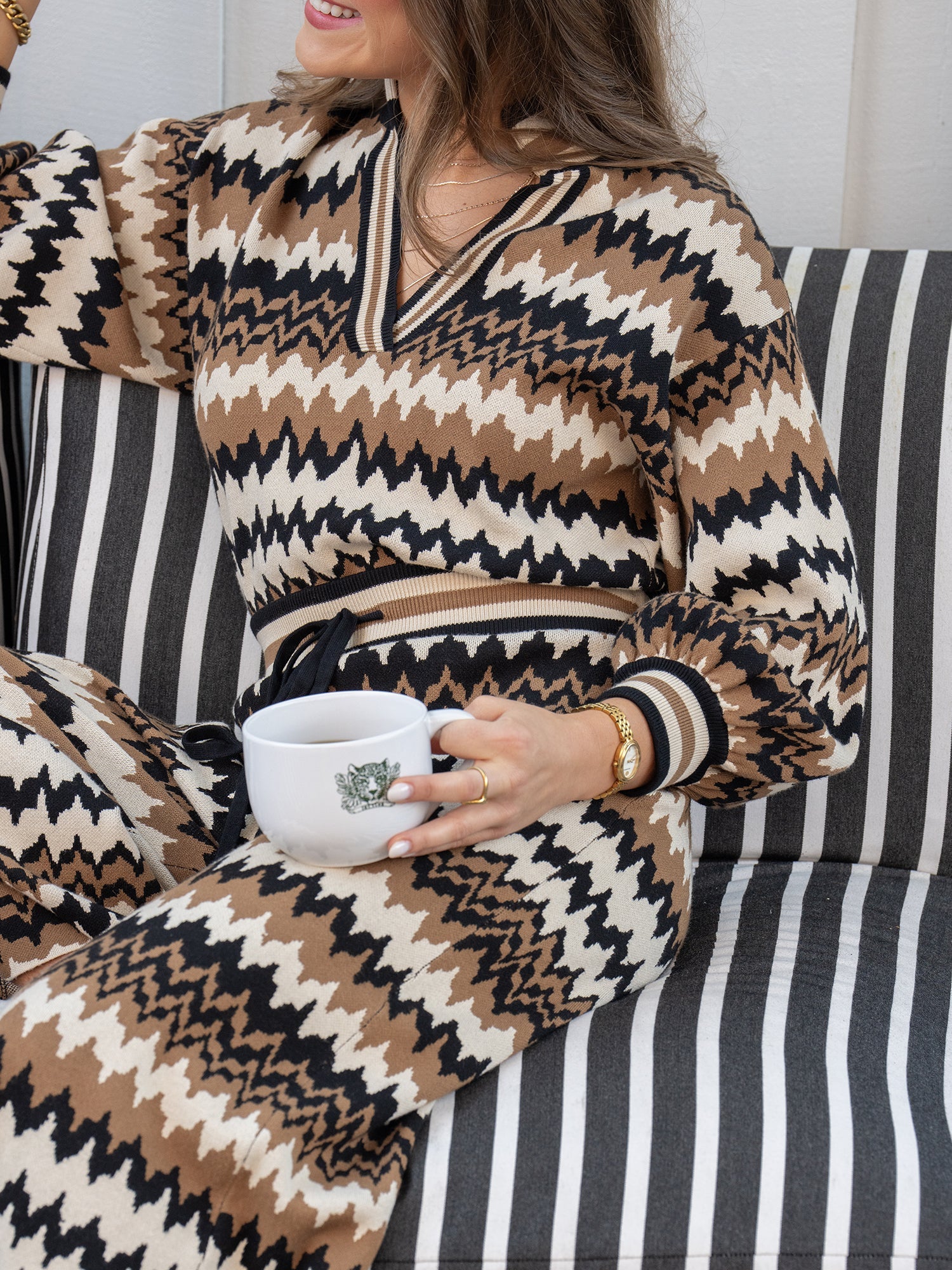 Emily McCarthy Lolli Sweater - Mocha Mirage