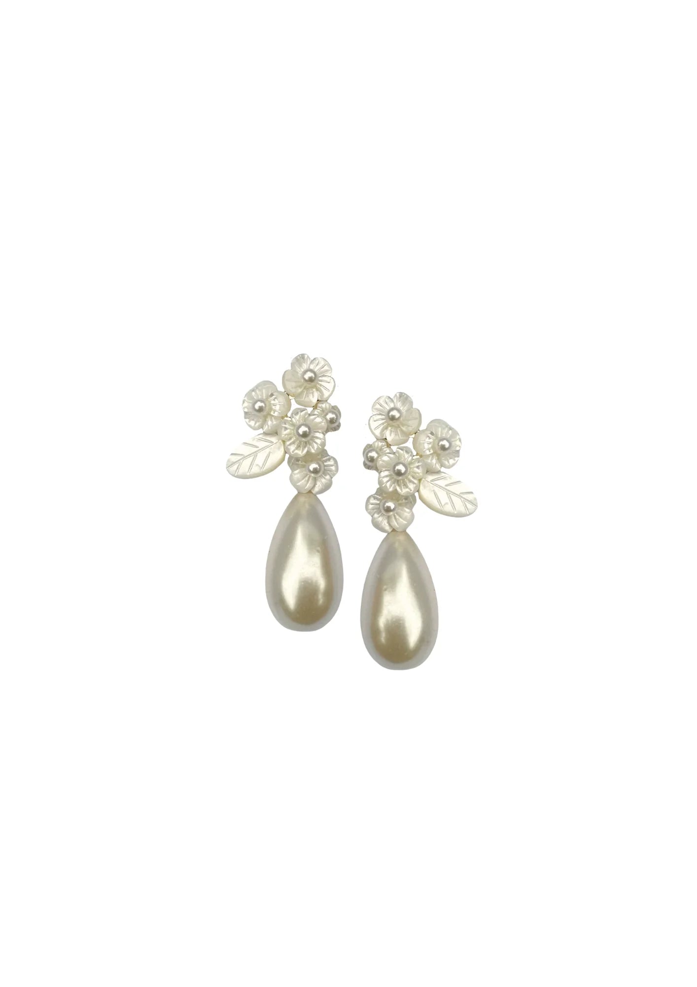 Nicola Bathie The Meredith Pearl Drop Earrings