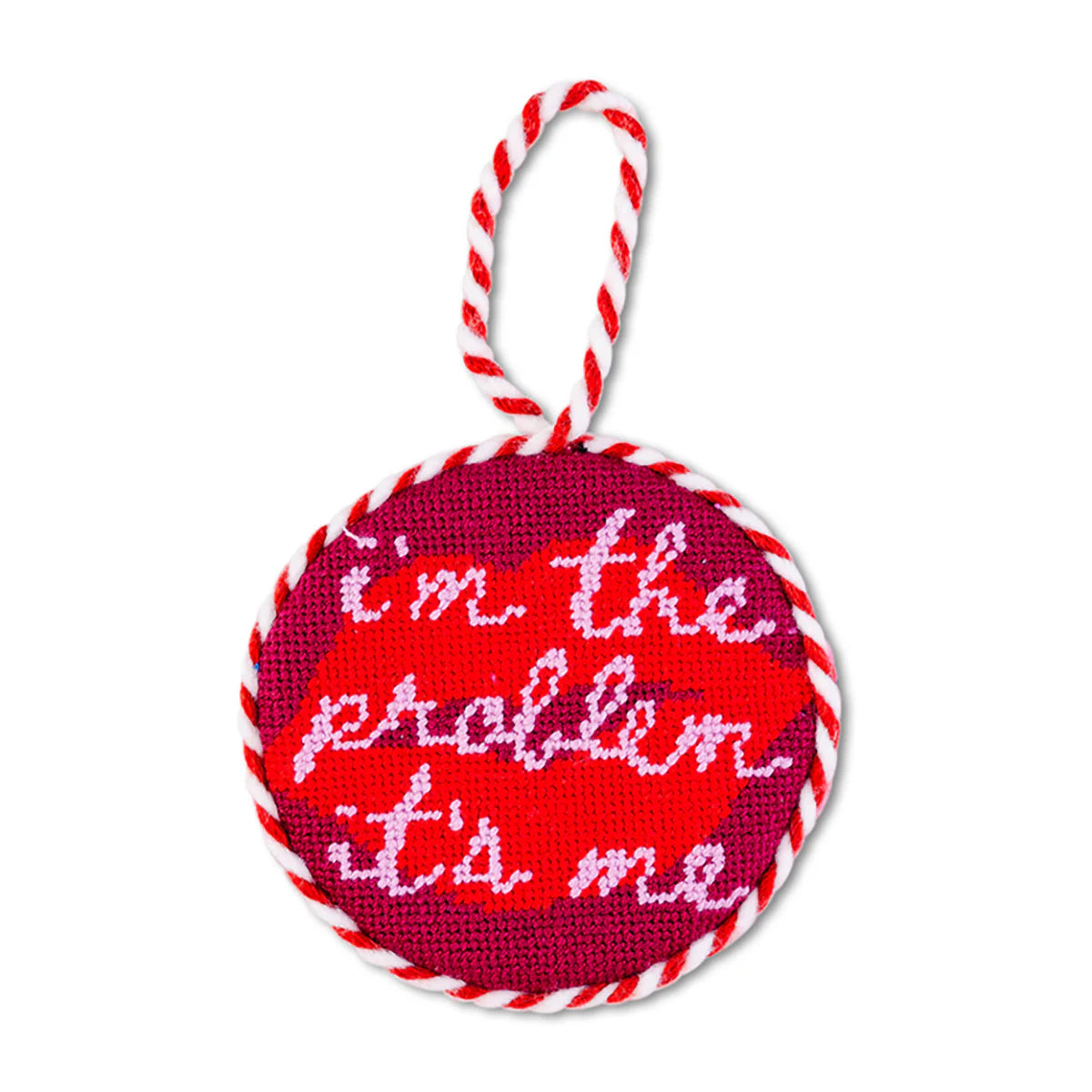 Furbish Studio Needlepoint Ornament - It's Me