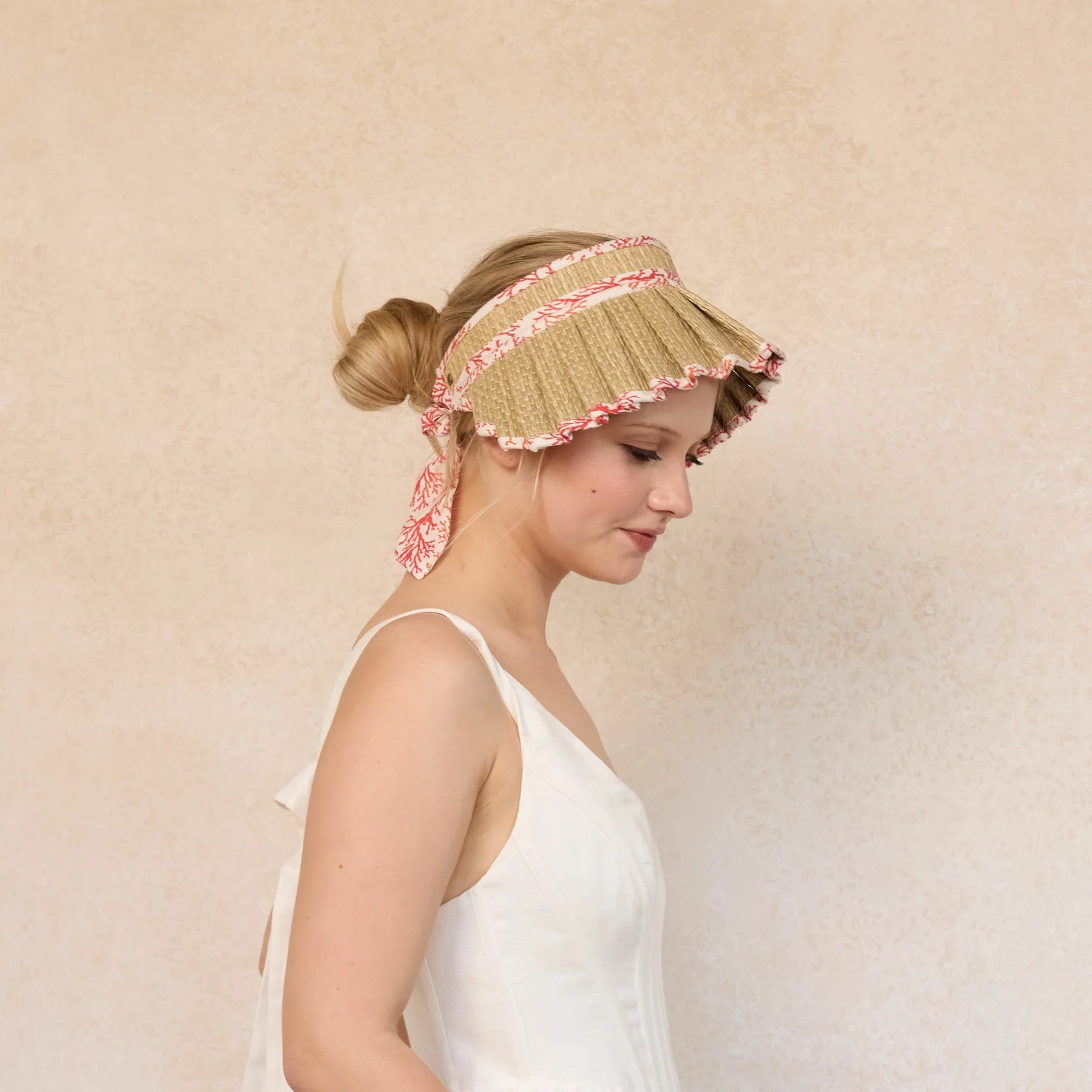 Lorna Murray Natalie Simkins Exclusive Azure Bone | Midi Capri Hat by  main image 4