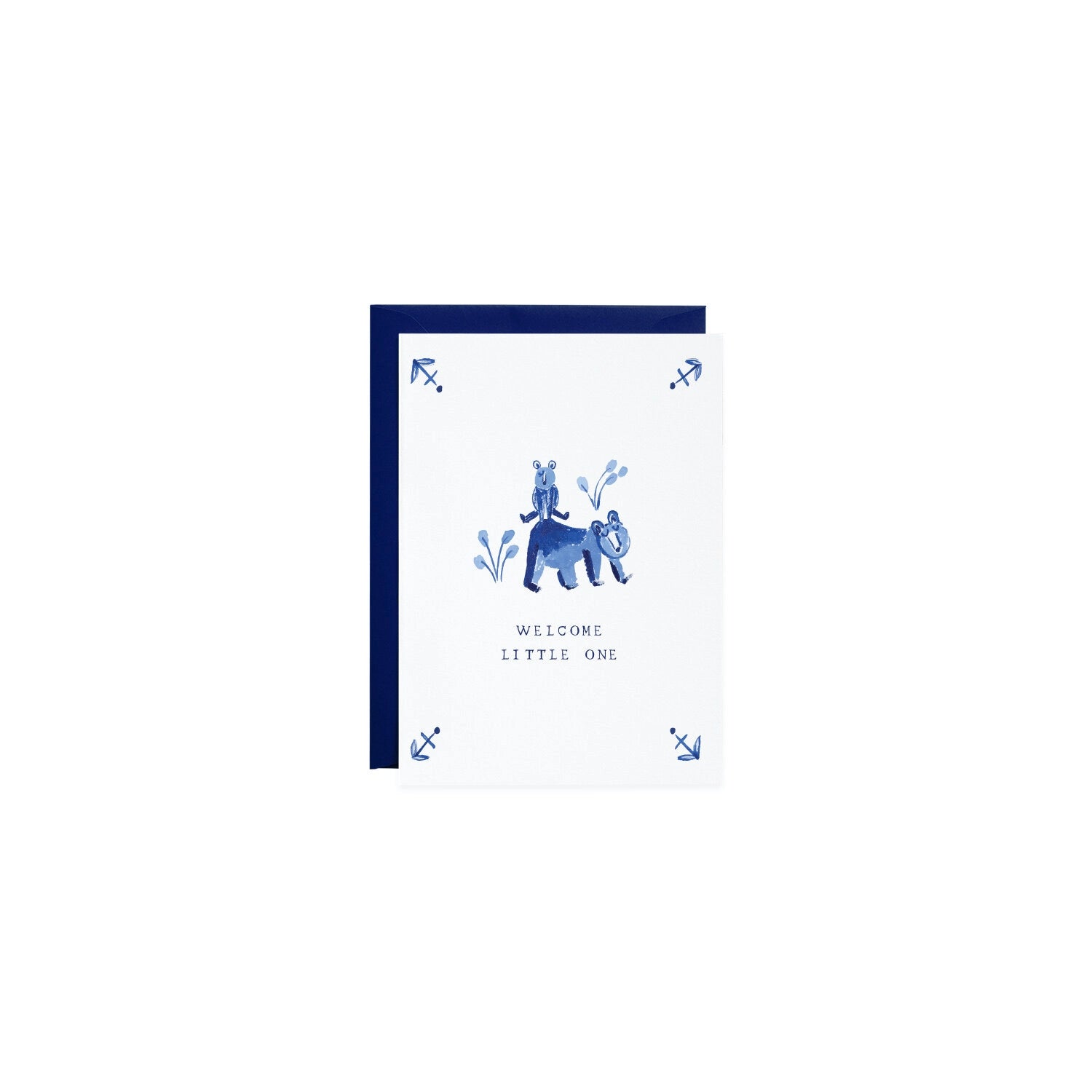 Mr. Boddington's Studio Welcome Little Bear - Petite Card