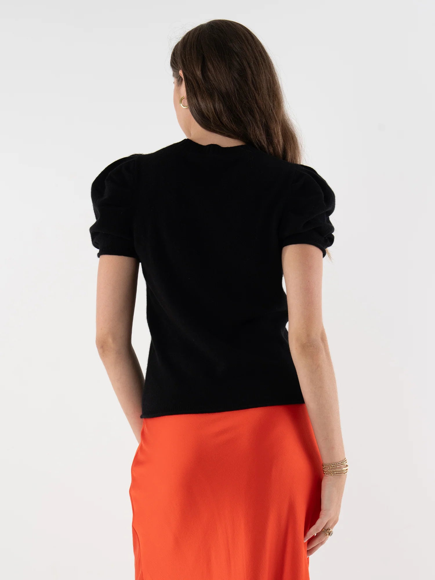 Emily McCarthy Crewneck Tee -Tap Shoe Cashmere