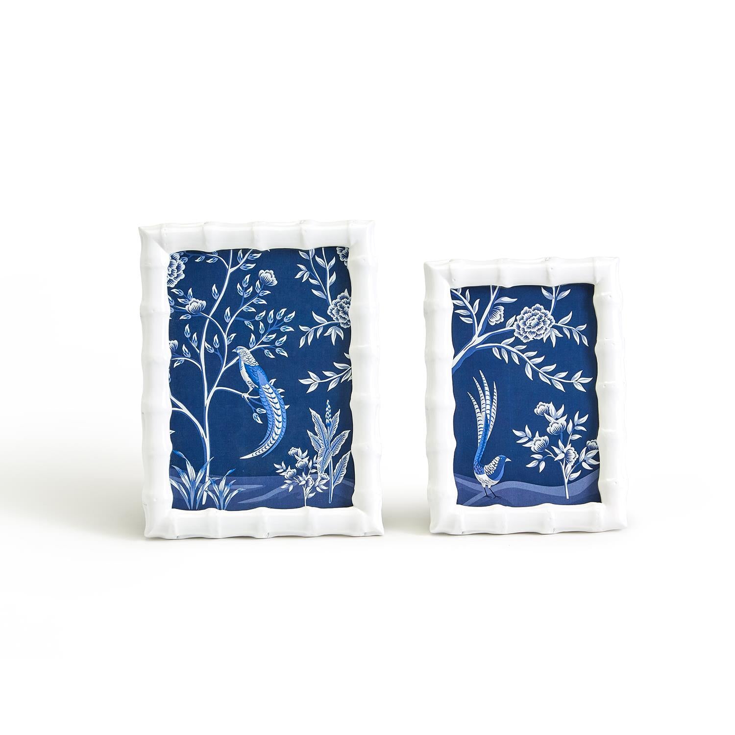 Two's Company Aviary Faux Bamboo Frame