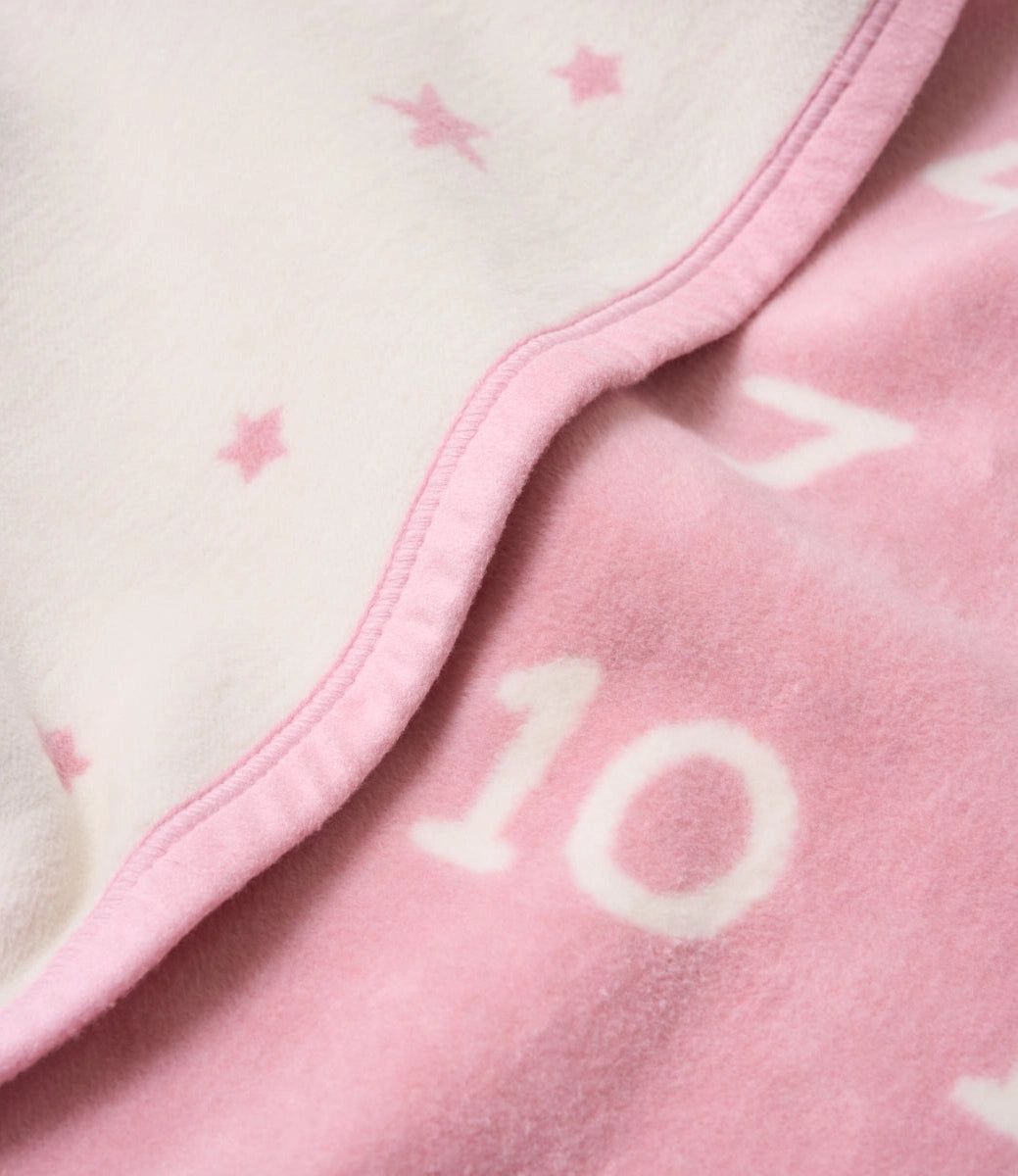 ChappyWrap Milestone Mini Blush Blanket