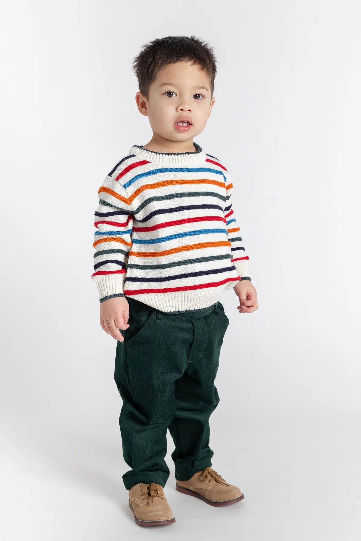 Florence Eiseman Sweater w/ Raised Stripes