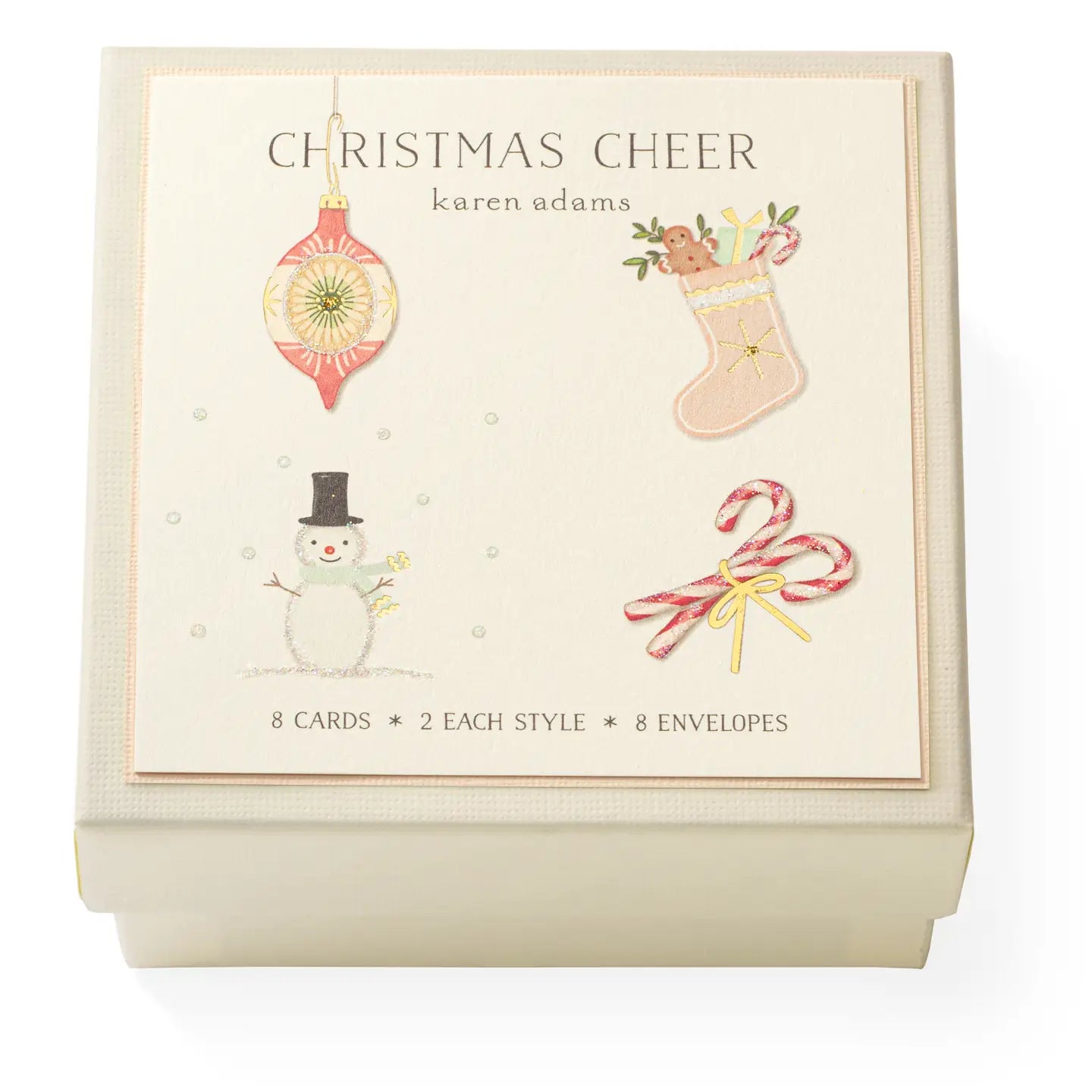 Karen Adams Christmas Cheer Gift Enclosure Box