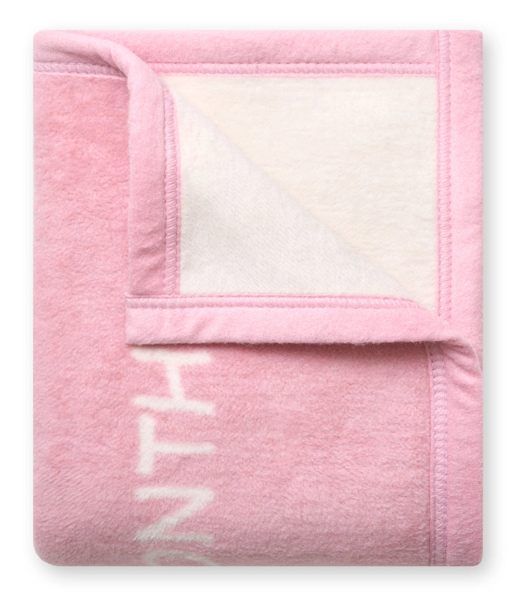 ChappyWrap Milestone Mini Blush Blanket