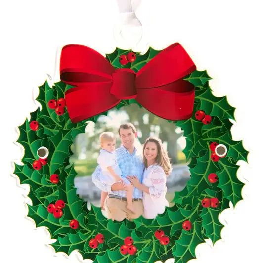 Tara Wilson Wreath Photo Ornament