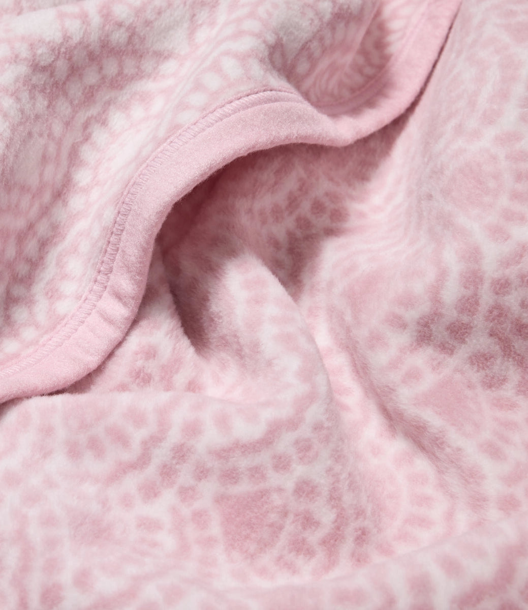 ChappyWrap Seaside Scallops Blush Blanket - Original Size