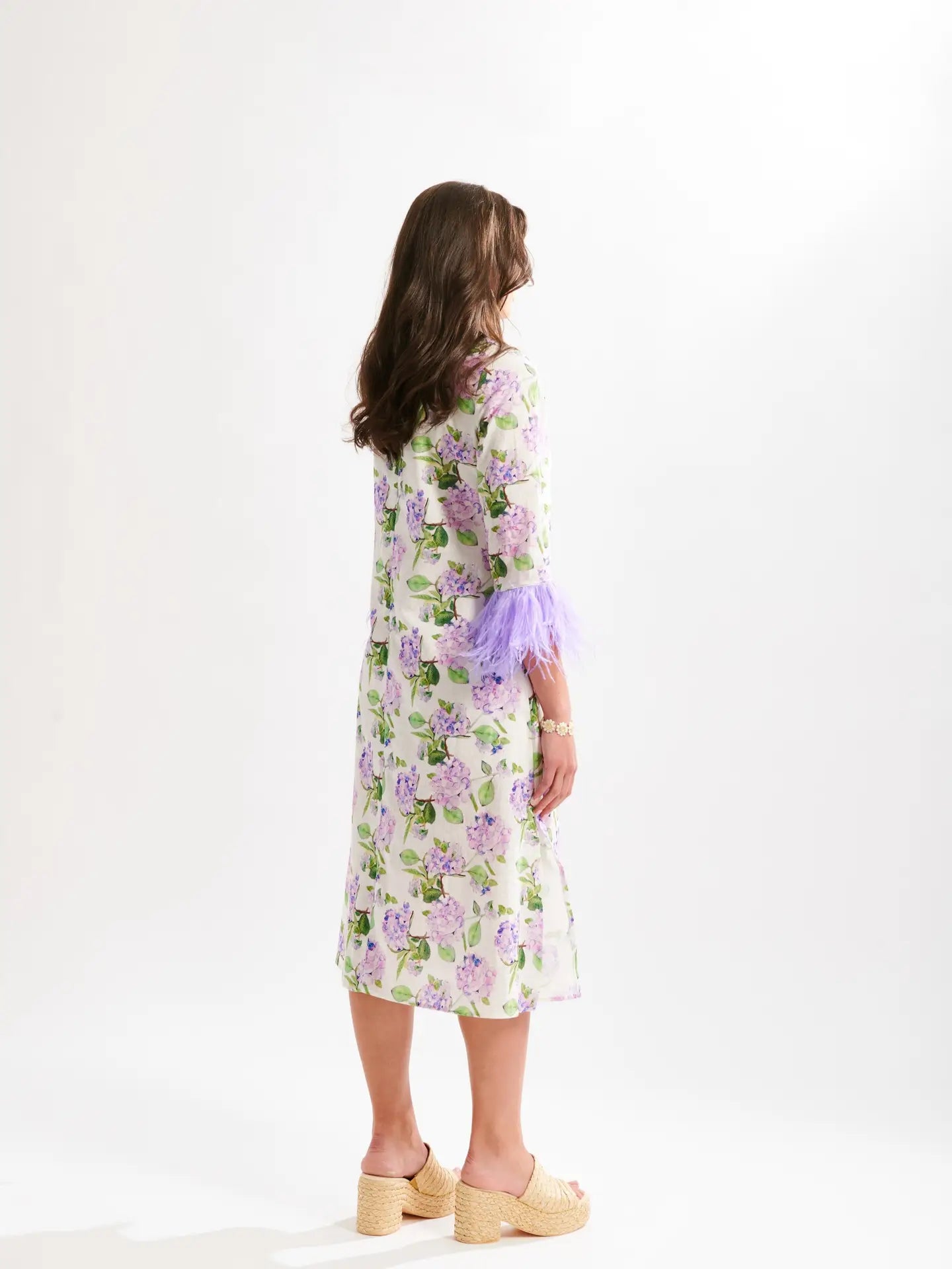 Kathleen Maeve Dolly Kaftan - Heirloom Hydrangea