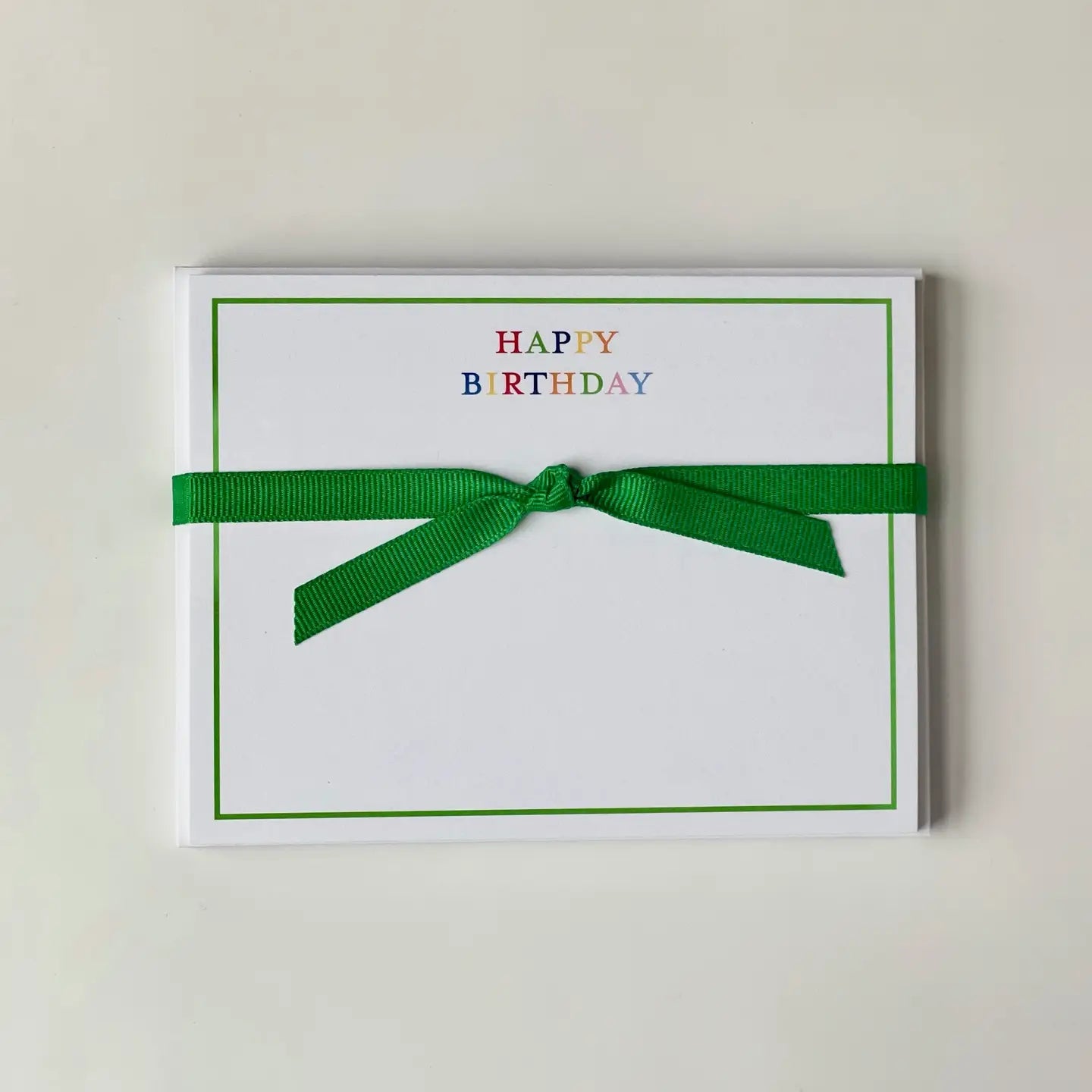 Georgetown Paperie Happy Birthday Flat Note Cards