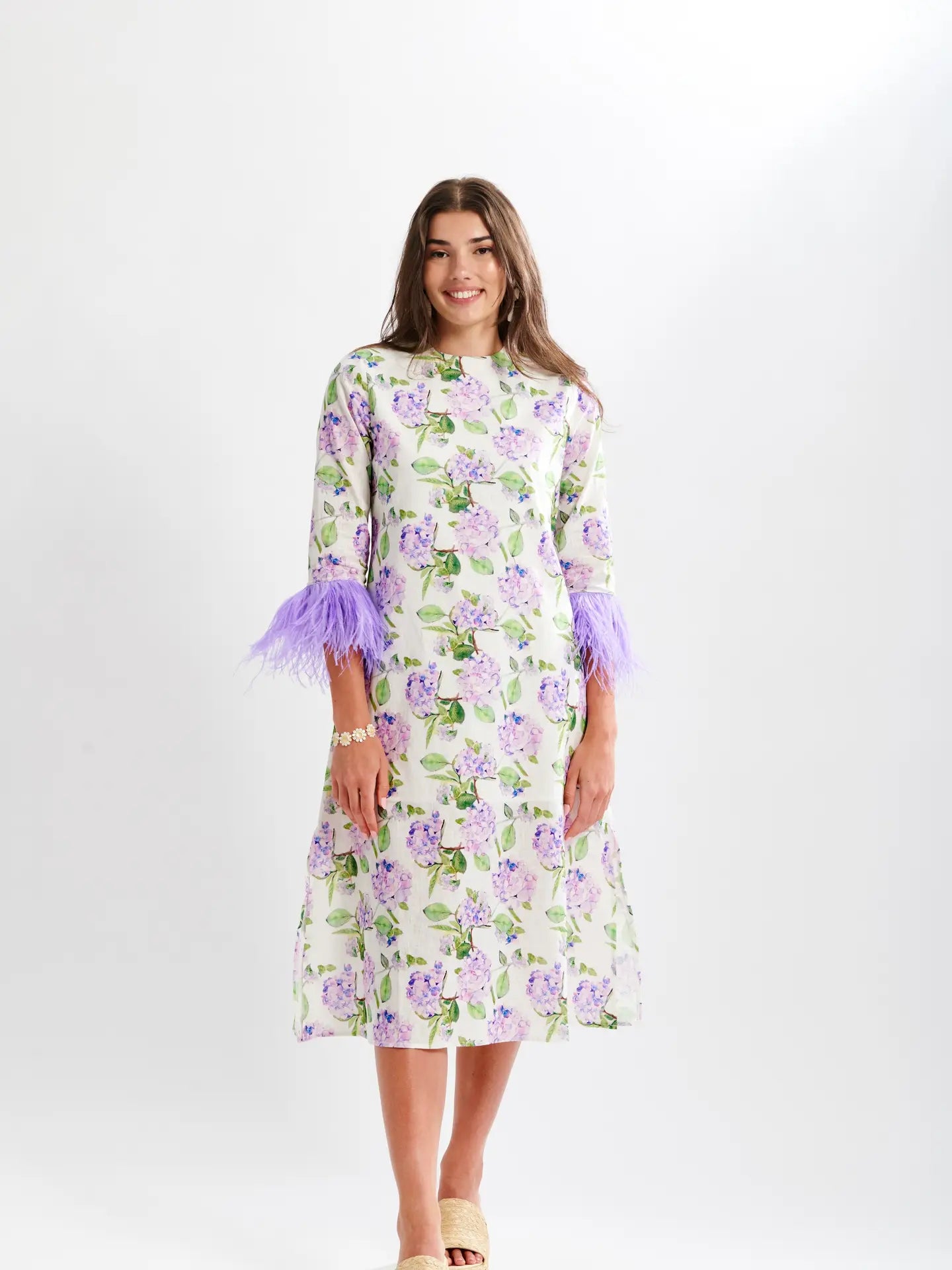 Kathleen Maeve Dolly Kaftan - Heirloom Hydrangea