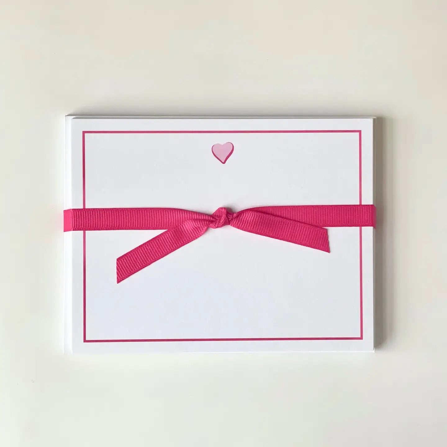 Georgetown Paperie Sweet Heart Pink Flat Note Cards