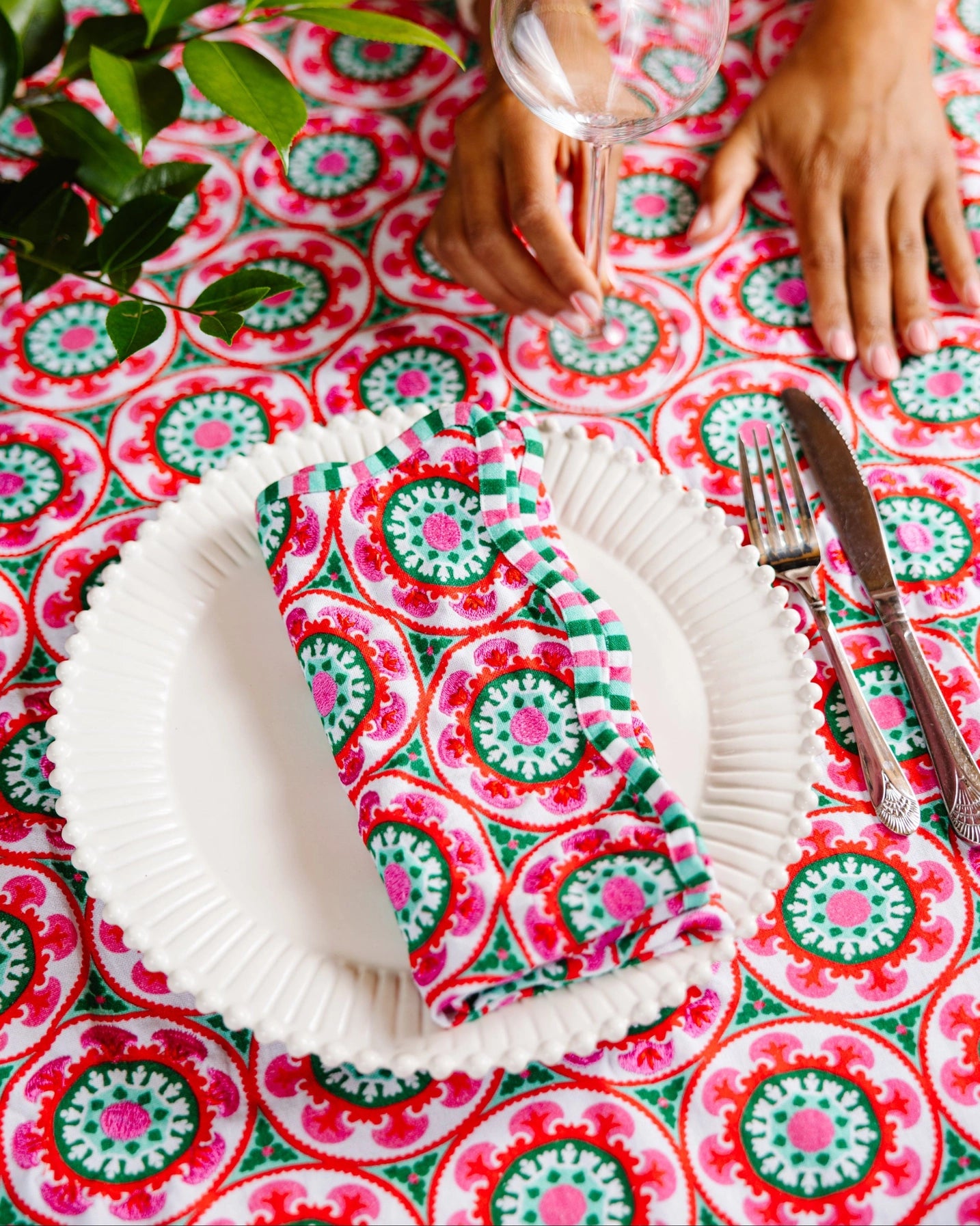 Furbish Studio Suzani Napkins (Set of 4)