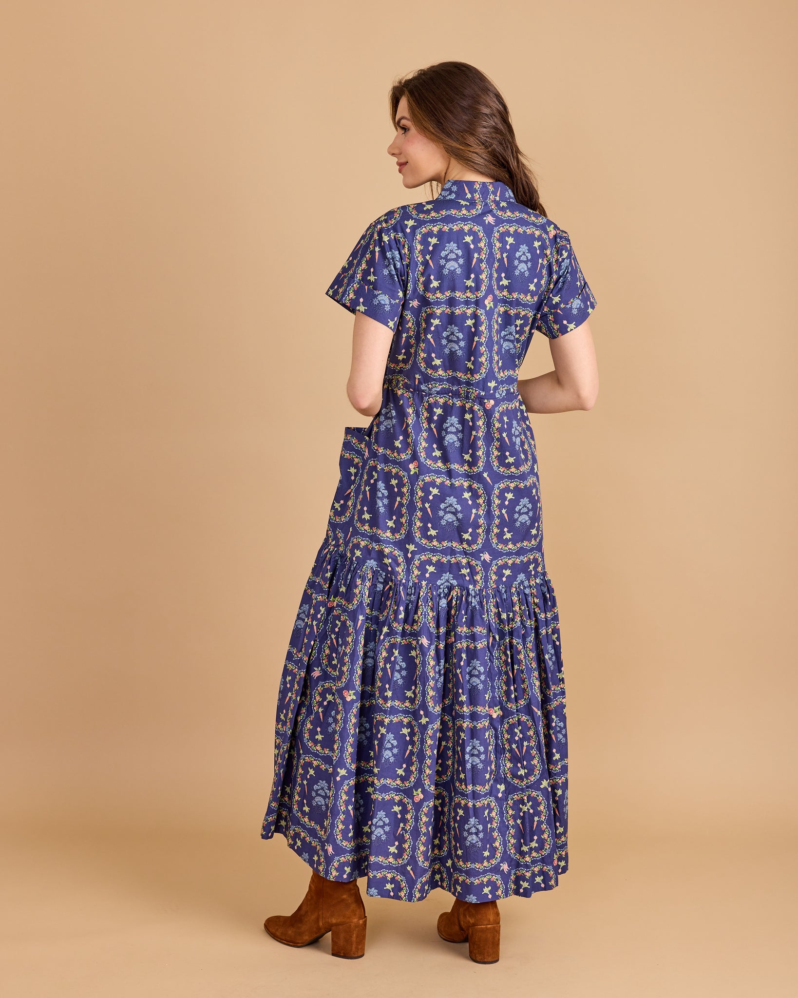 Double A Lucie Dress - Harvest Patch