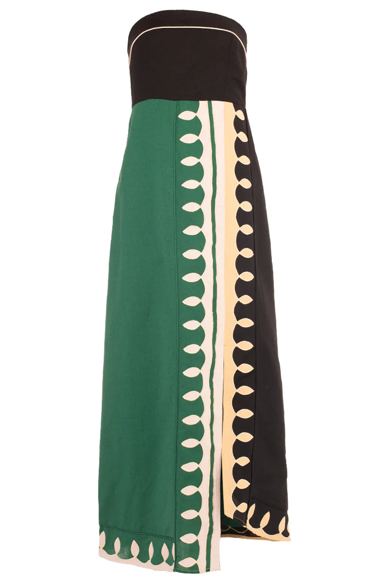 knee length dresses for ladies All It Takes Pink Colorblock Midi Dress – Shop the Mint main image 0