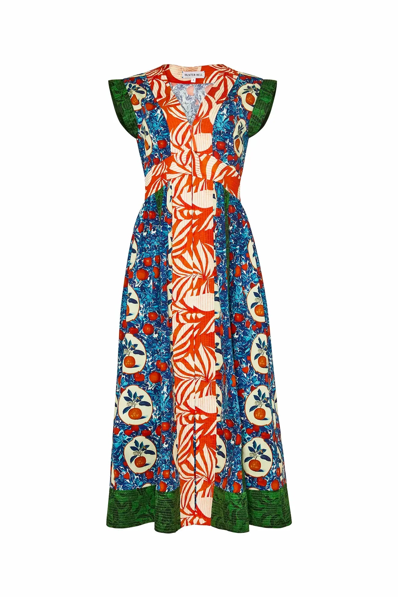 Hunter Bell April Dress - Orange Grove Combo