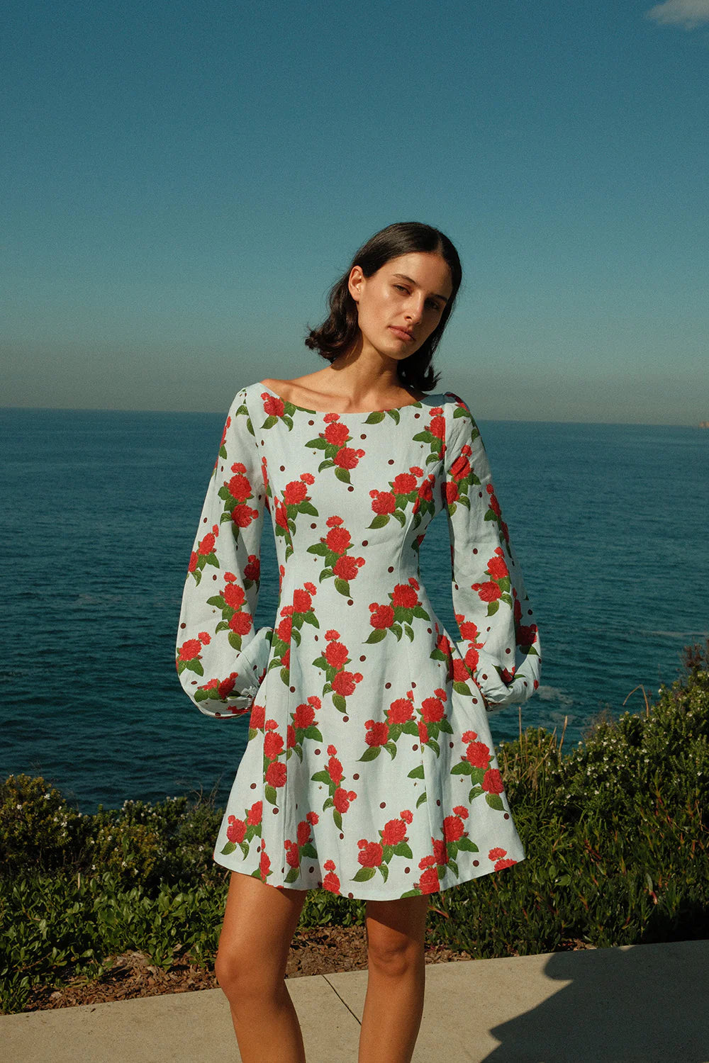 Palm Noosa Kendall Dress - Sky Garden