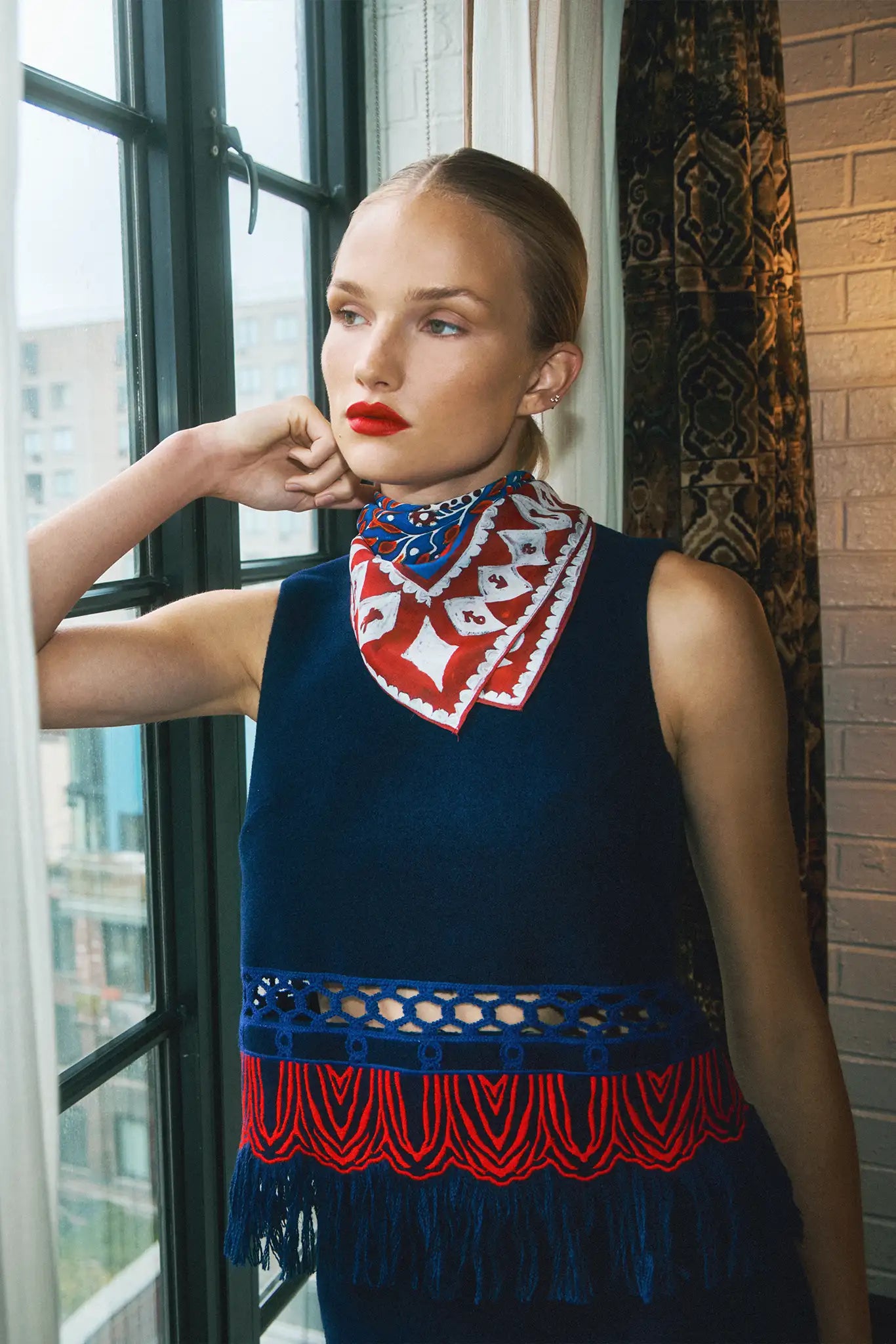 Hunter Bell Scarf - Fawn