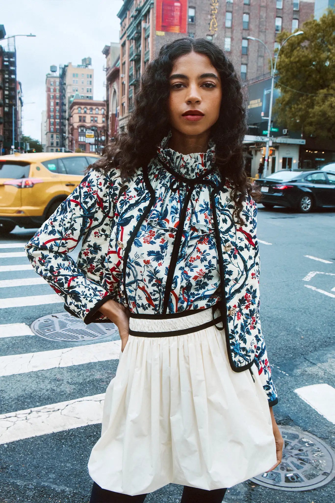 Hunter Bell Angelina Skirt - Ivory