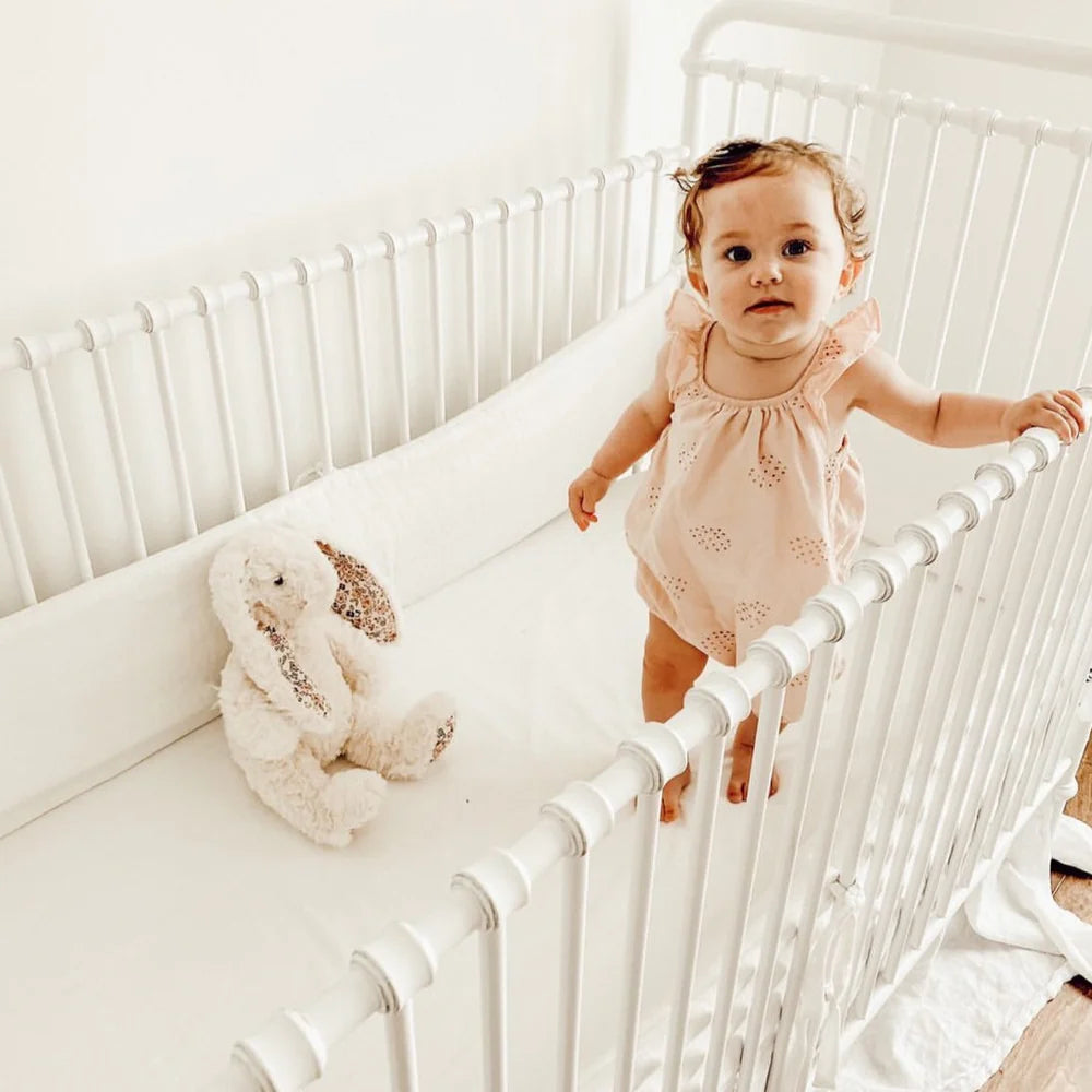 Mon Ami Faith Bunny Plush Toy - Cream Floral