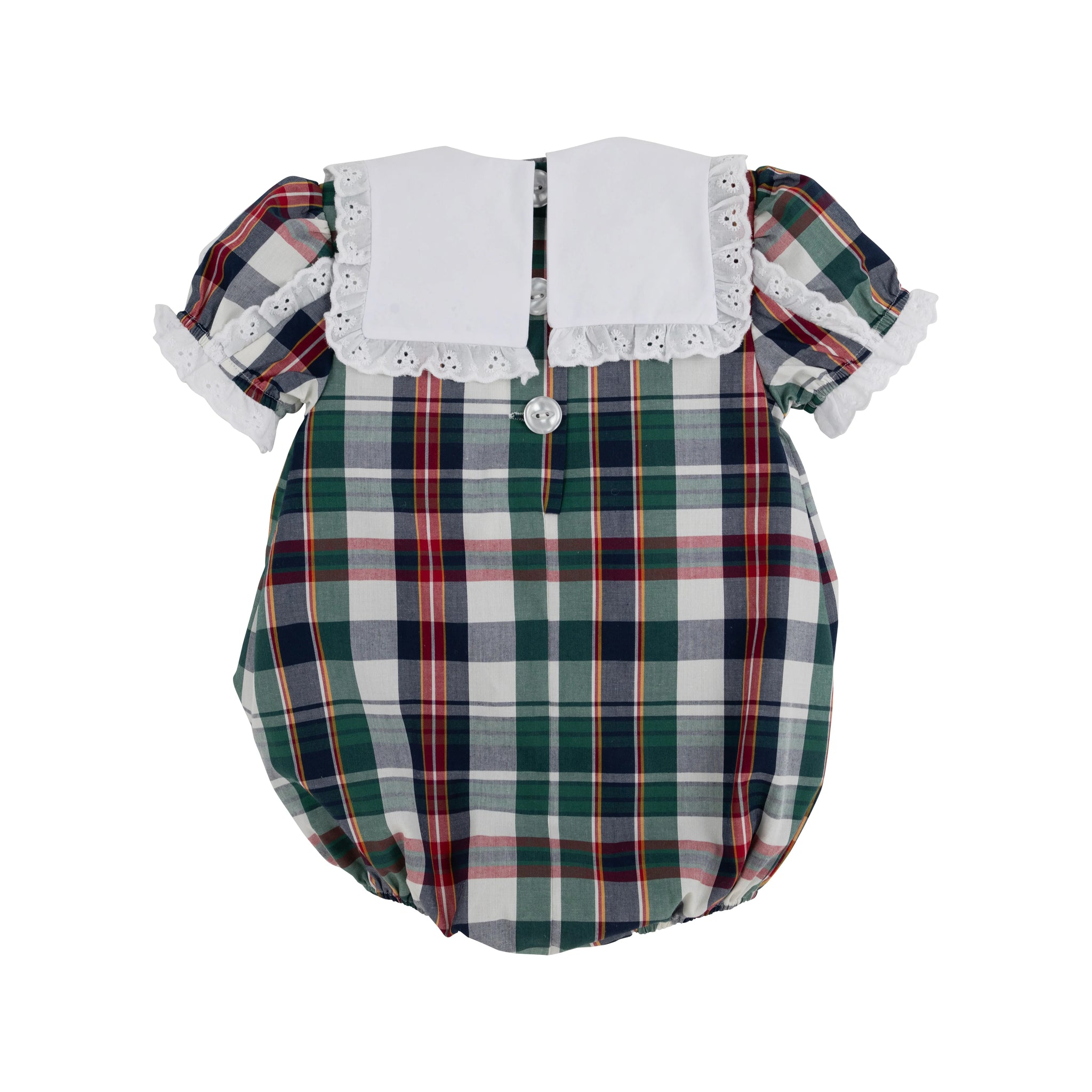 The Beaufort Bonnet Company Bea Louise Bubble - Field Park Plaid/White