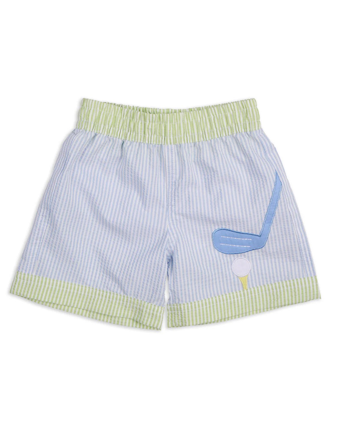 Florence Eiseman Stripe Swimtrunk w/ Golf Club