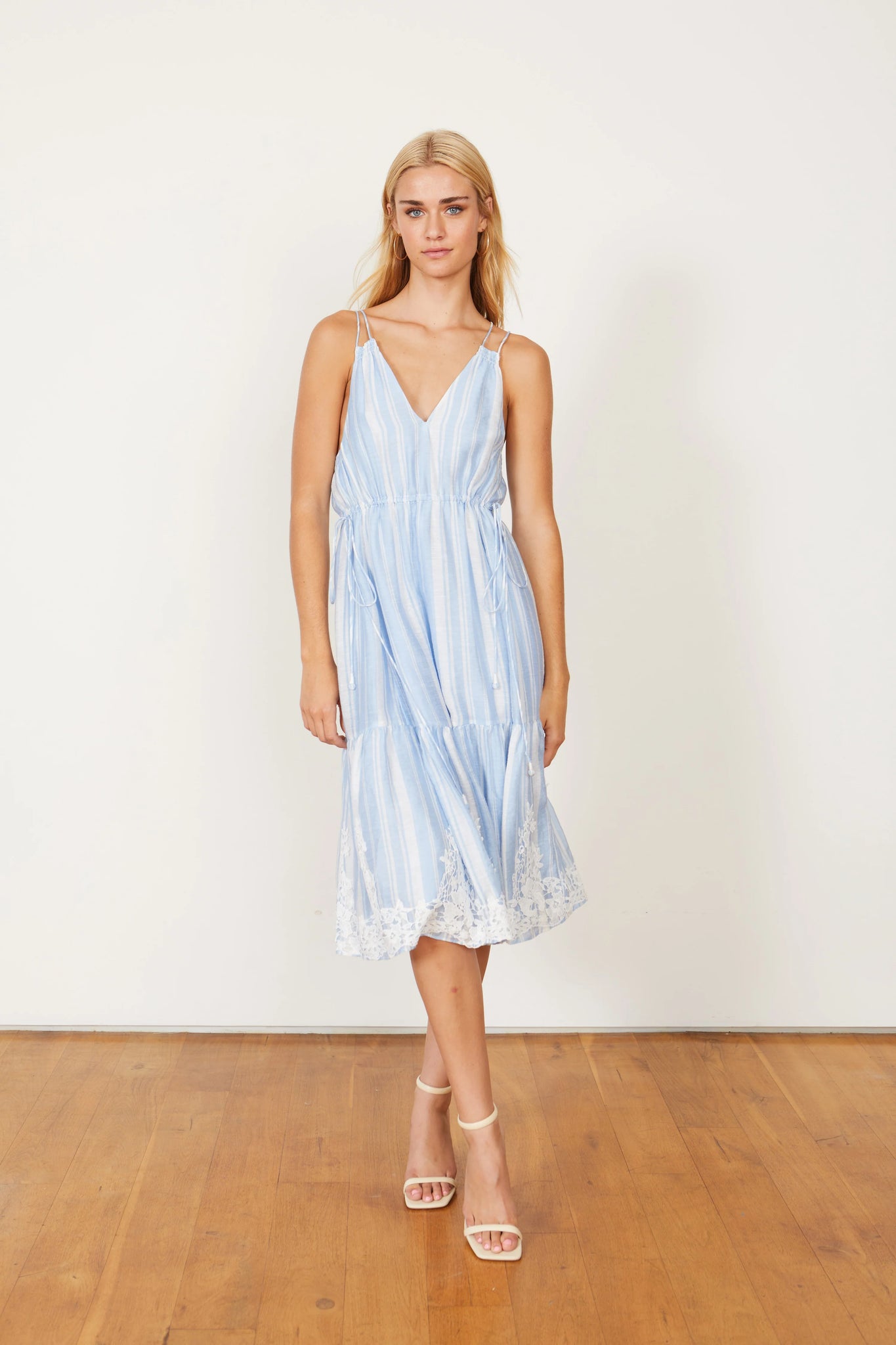 Caballero Skylar Dress - Sky Stripe