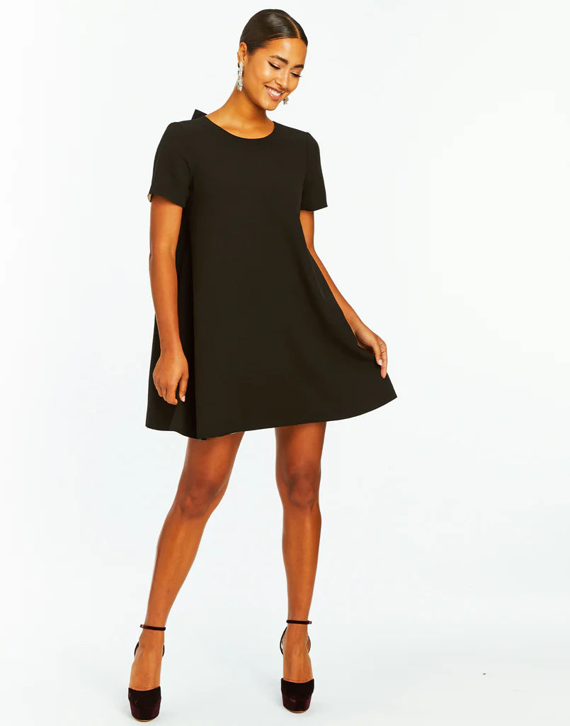Mestiza Cecily Reversible Mini Dress - Black/Ivory Tulip – Batik