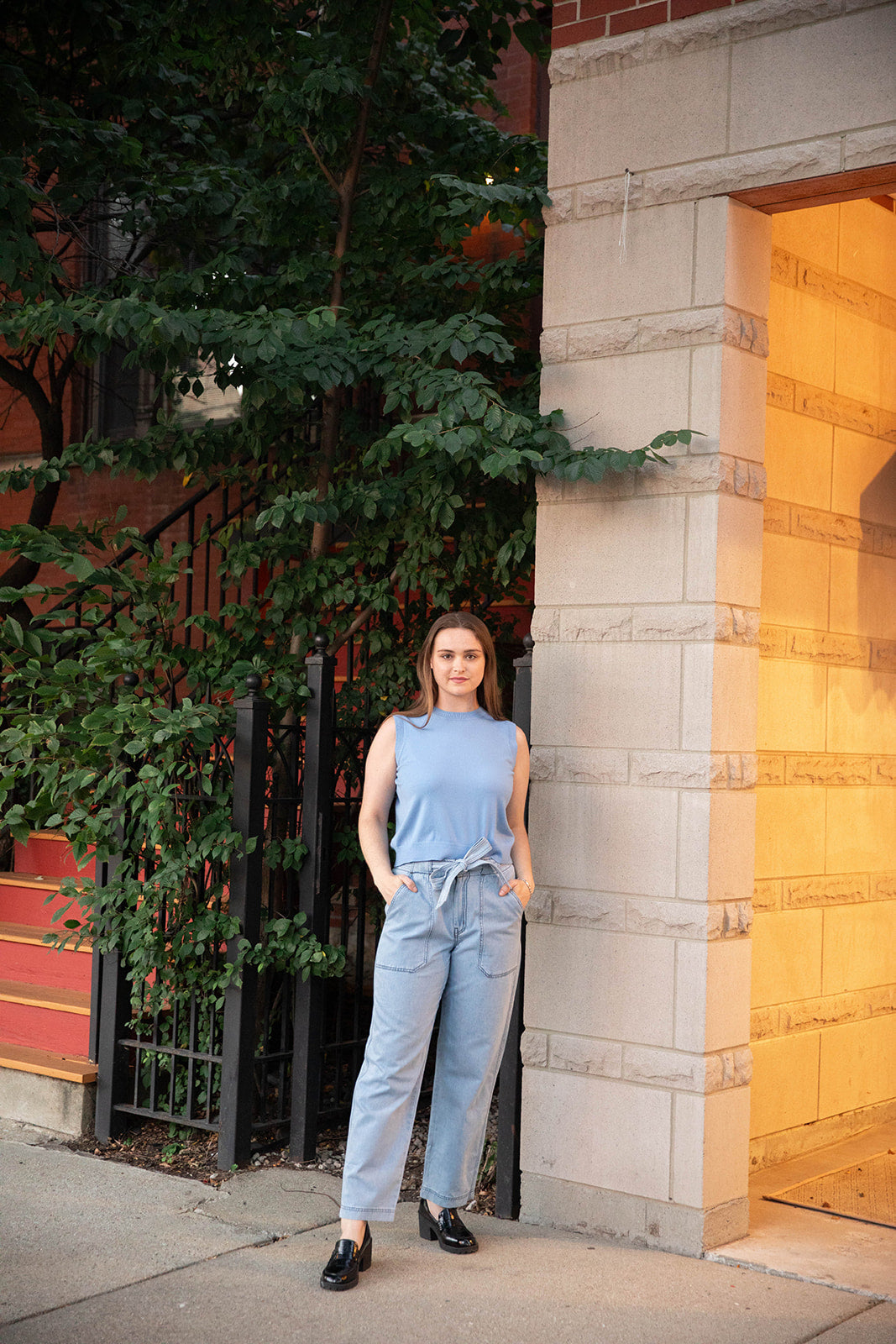 French Connection Cosysoft Sleeveless Sweater Vest - Dusted Blue