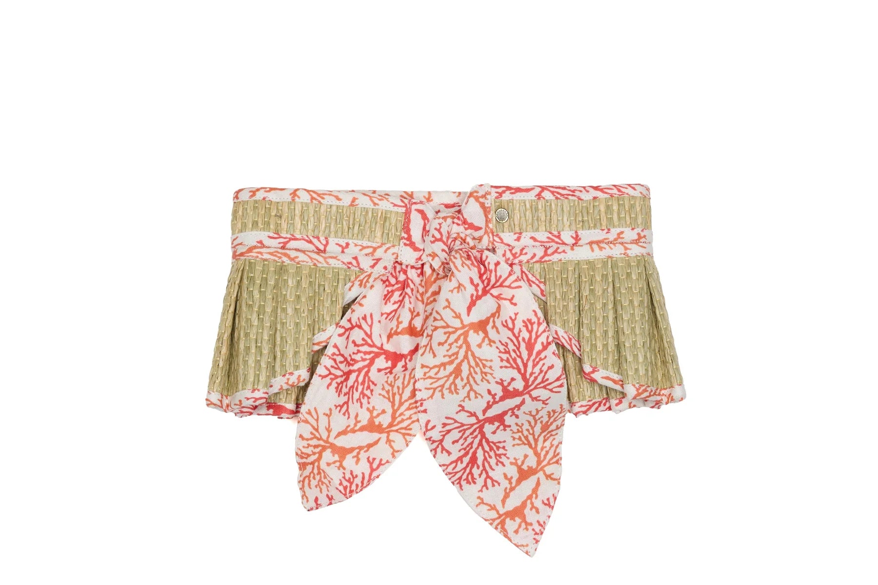 Lorna Murray X Kathy Hilton Island Cabana Sun Visor - Coral